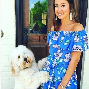 Yumi Kim periwinkle silk dress